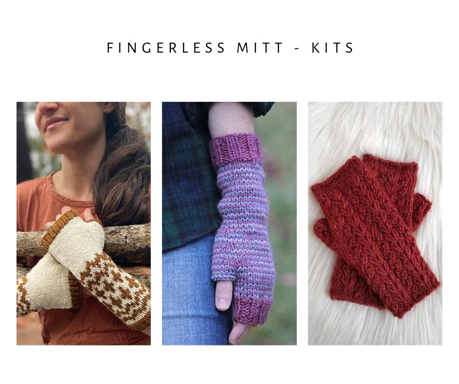Fingerless Mitts - Kits